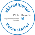 Akkreditiert durch die Psychotherapeutenkammer Bayern